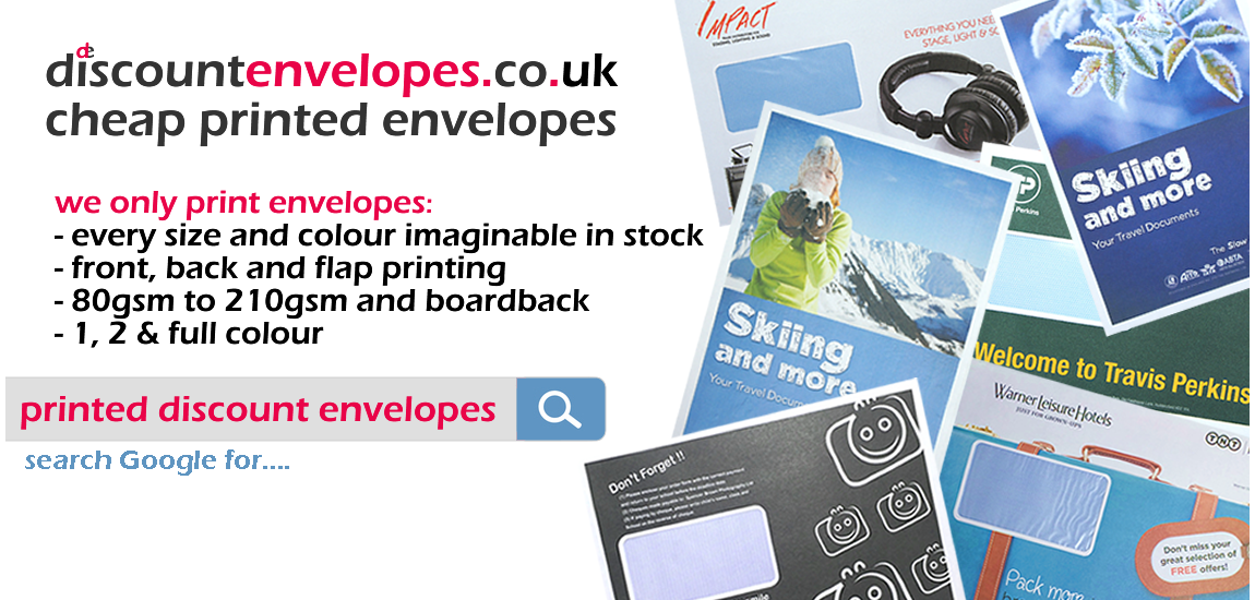 Cheap Plain Envelopes & Bespoke Envelope Printers 0113 246 1772 & Online