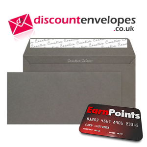 Wallet Peel and Seal Graphite Grey DL+ 114×229mm 120gsm Wallet Peel and Seal Graphite Grey DL+ 114×229mm 120gsm