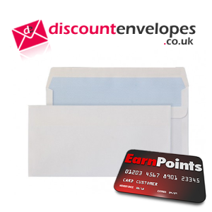 Wallet Gummed White BRE 105×216mm 80gsm