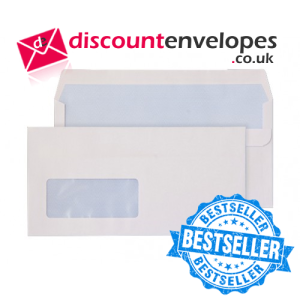 Wallet Self Seal Window White DL 110×220mm 80gsm ES Wallet Self Seal Window White DL 110×220mm 80gsm ES