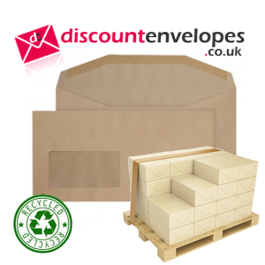 Mailer Gummed Window Manilla DL 110×220mm 80gsm ES