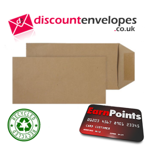 Pocket Gummed Manilla DL 220×110mm 80gsm