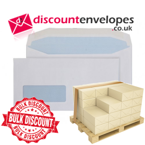 Trade Gummed Window White DL 110×220mm 80gsm