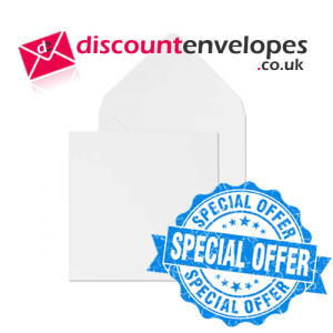 Square Banker Invitation Gummed White 111×111mm 90gsm Square Banker Invitation Gummed White 111×111mm 90gsm