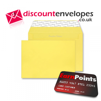 Wallet Peel and Seal Banana Yellow C6 114×162mm 120gsm