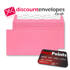 Wallet Peel and Seal Flamingo Pink DL+ 114×229mm 120gsm Wallet Peel and Seal Flamingo Pink DL+ 114×229mm 120gsm