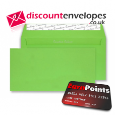 Wallet Peel and Seal Lime Green DL+ 114×229mm 120gsm