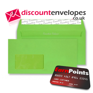 Wallet Peel and Seal Window Lime Green DL+ 114×229mm 120gsm Wallet Peel and Seal Window Lime Green DL+ 114×229mm 120gsm
