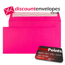 Wallet Peel and Seal Shocking Pink DL+ 114×229mm 120gsm
