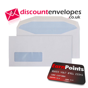 Mailer Gummed Window White DL+ 114×235mm 90gsm Mailer Gummed Window White DL+ 114×235mm 90gsm