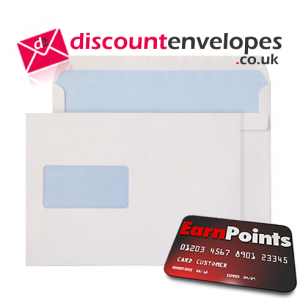 Wallet Peel and Seal Window White C5 162×229mm 120gsm