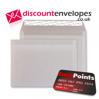 Wallet Peel and Seal Translucent White C5 162×229mm 110gsm