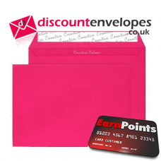 Wallet Peel and Seal Shocking Pink C5 162×229mm 120gsm