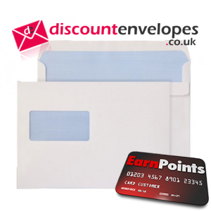 Wallet Self Seal Window White C5 162×229mm 100gsm Wallet Self Seal Window White C5 162×229mm 100gsm