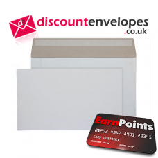 All Board Wallet Peel and Seal White Board 175×305mm 350gsm 500µm