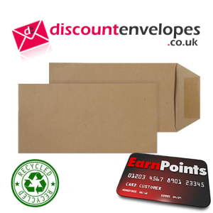 Pocket Gummed Manilla 229×102mm 80gsm