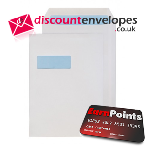 Pocket Gummed Window White C4 324×229mm 100gsm Pocket Gummed Window White C4 324×229mm 100gsm