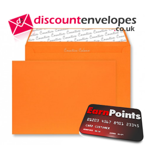 Pocket Peel and Seal Pumpkin Orange C4 229×324mm 120gsm Pocket Peel and Seal Pumpkin Orange C4 229×324mm 120gsm