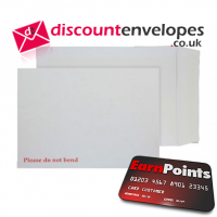 Board Back Pocket Peel and Seal White 241×178mm 120gsm