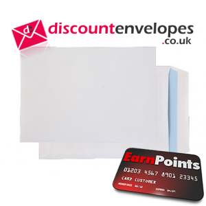 Pocket Self Seal White 270×216mm 100gsm