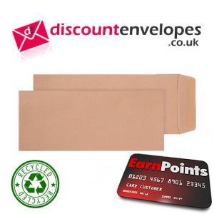 Pocket Gummed Manilla Half C4 305×127mm 120gsm