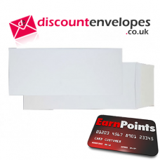 Card Pocket Peel and Seal Ultra White Card Half C4 305×127mm 210gsm 280µm