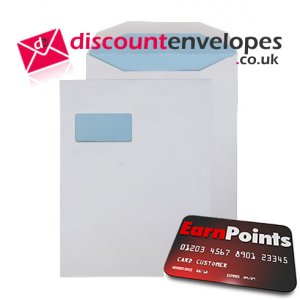 Mailer Gummed High Window White 310×238mm 100gsm Mailer Gummed High Window White 310×238mm 100gsm