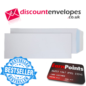 Pocket Peel and Seal White 381×152mm 120gsm Pocket Peel and Seal White 381×152mm 120gsm