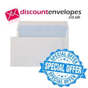 Wallet Gummed White 89×152mm 80gsm - ES1010