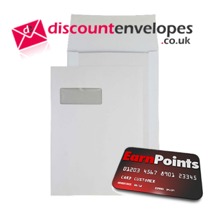 Board Back Gusset Pocket Peel and Seal Window White C4 324×229×25mm 120gsm Board Back Gusset Pocket Peel and Seal Window White C4 324×229×25mm 120gsm