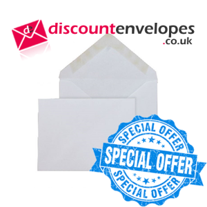 Banker Invitation Gummed White 83×112mm 90gsm Banker Invitation Gummed White 83×112mm 90gsm